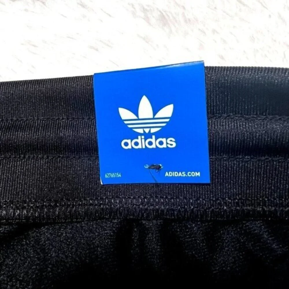 ADIDAS Men's‎ Pants Originals 3 Stripe Track Black/White H31304 Size XL Slim Fit